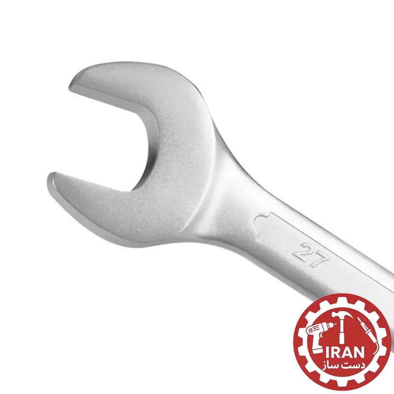 آچار یک سر تخت و یک سر رینگ 27 میلی متری مدل RH-2127  (4)  برند رونیکس