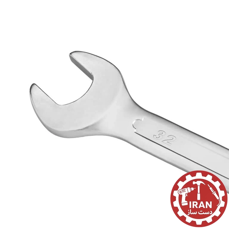 آچار یک سر تخت و یک سر رینگ 32 میلی متری مدل RH-2132  (2.44)  برند رونیکس