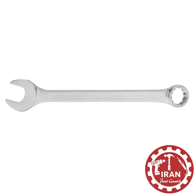 آچار یک سر تخت و یک سر رینگ 27 میلی متری مدل RH-2127  (4)  برند رونیکس
