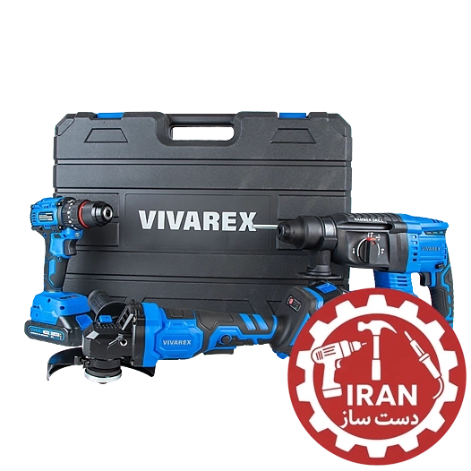 کیت شارژی براشلس VR2403-BCK (مجموعه ۳ عددی)