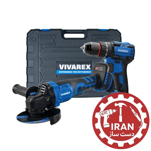 کیت شارژی براشلس دو عددی VR2402-BCK